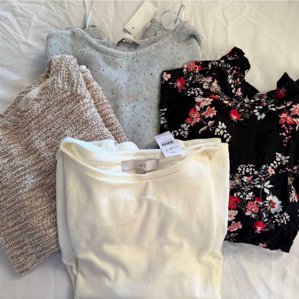 4! Loft Tops in sizes XS/S